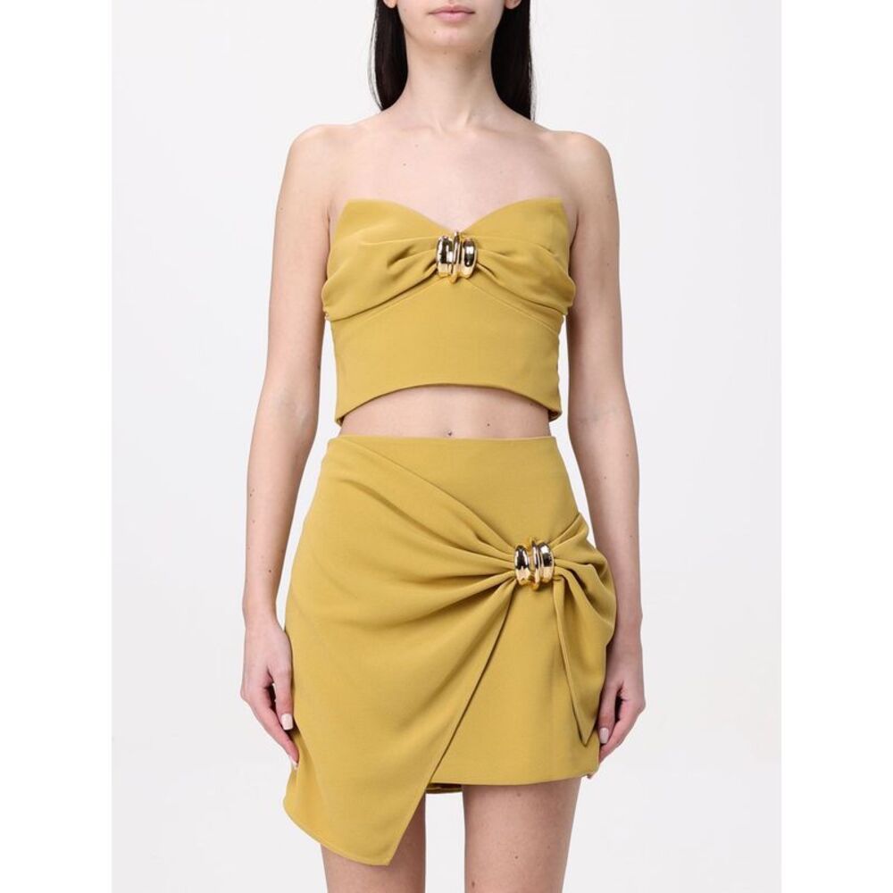 Elisabetta Franchi Top Woman Yellow